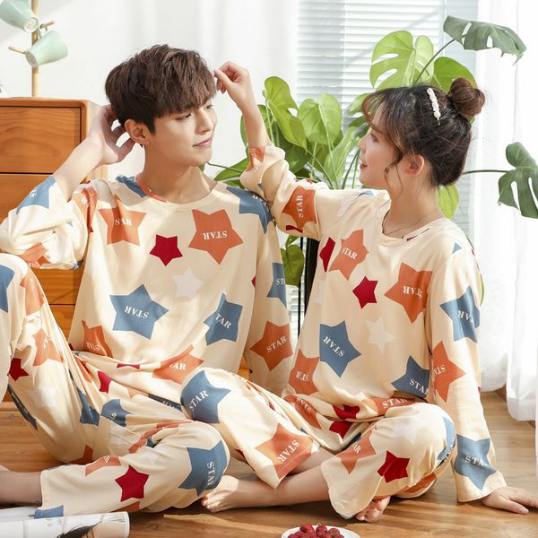 men's sleepwear summer autumn pajamas for couples set lovers print long sleeve pyjamas men women fashion pijamas suit, Black;brown
men's sleepwear summer autumn pajamas for couples set lovers print long sleeve pyjamas men women fashion pijamas suit, Black;brown