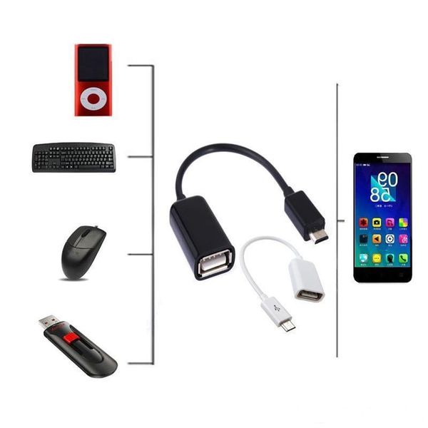 cgjxs 2020 black /white micro usb host cable male to usb female otg adapter android tablet pc and phone
cgjxs 2020 black /white micro usb host cable male to usb female otg adapter android tablet pc and phone