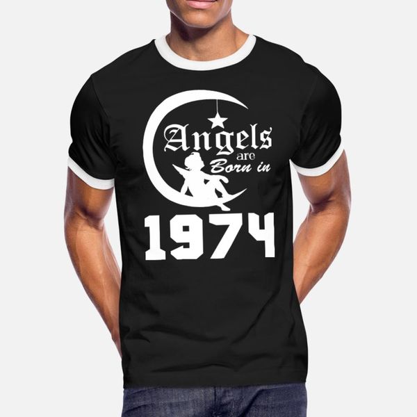 angels are born in 1974 t shirt men printing cotton o neck loose new fashion summer style letter shirt, White;black
angels are born in 1974 t shirt men printing cotton o neck loose new fashion summer style letter shirt, White;black