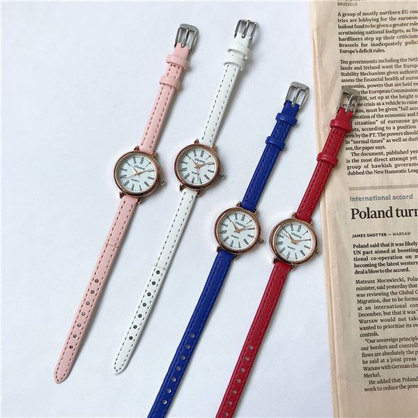 mens watches qualities small ladies wristwatches vintage leather bracelet watch 2020 new clock high quality, Slivery;brown
mens watches qualities small ladies wristwatches vintage leather bracelet watch 2020 new clock high quality, Slivery;brown
