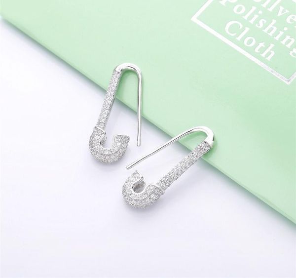 moonmory f2019 france 100% 925 sterling silver silver safety pin earring three color style one side zircon right left002, Golden;silver
moonmory f2019 france 100% 925 sterling silver silver safety pin earring three color style one side zircon right left002, Golden;silver