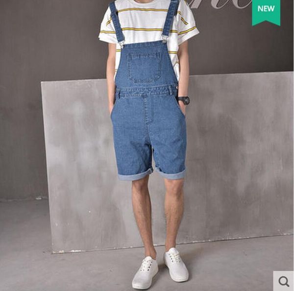 2020 men's clothing denim bib pants male thin shorts spring and summer casual spaghetti strap trousers singer costumes, Blue
2020 men's clothing denim bib pants male thin shorts spring and summer casual spaghetti strap trousers singer costumes, Blue