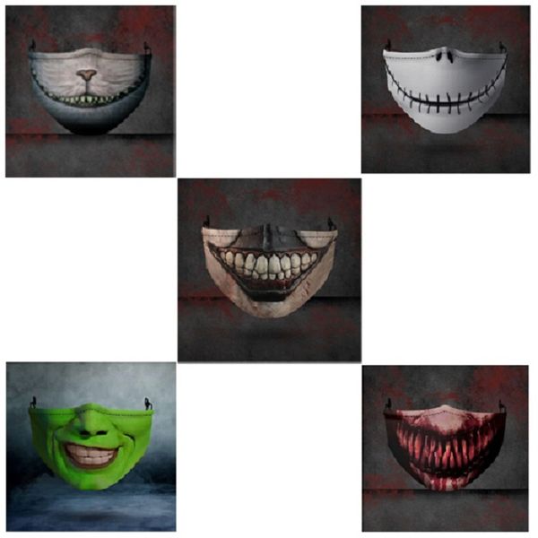 mask fashion halloween party mouth 3d printing protective adjustable mask can be inserted chip ear with dust and haze mask
mask fashion halloween party mouth 3d printing protective adjustable mask can be inserted chip ear with dust and haze mask