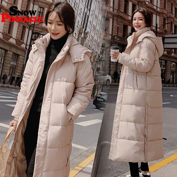 women's down & parkas 2021 women winter x-long coat casual solid hooded jacket thicken warm -30c outwear, Black
women's down & parkas 2021 women winter x-long coat casual solid hooded jacket thicken warm -30c outwear, Black