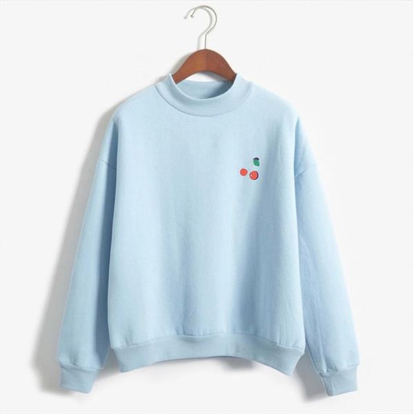 2020 autumn winter thick sweatshirt women long sleeved fleece hoodies kawaii cherry print girls pullovers loose harajuku moletom, Black
2020 autumn winter thick sweatshirt women long sleeved fleece hoodies kawaii cherry print girls pullovers loose harajuku moletom, Black