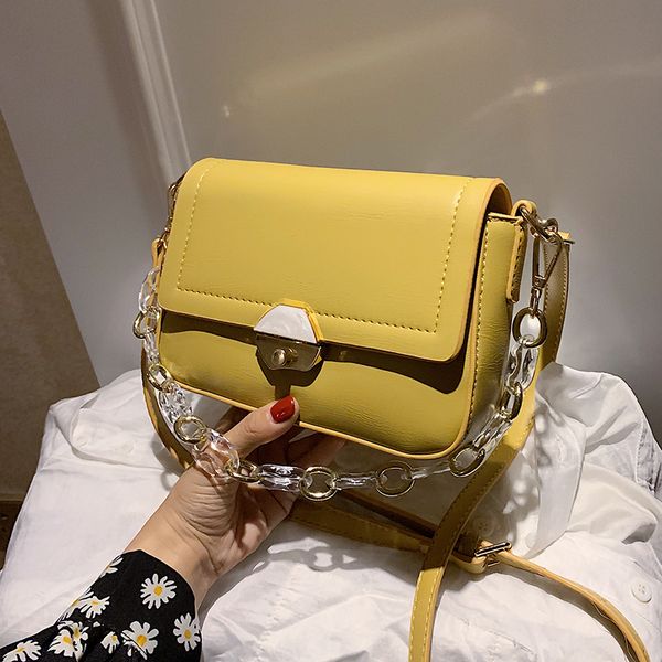 solid color flap bag chain tote bag 2020 fashion new high-quality leather women's designer handbag travel shoulder messenger
solid color flap bag chain tote bag 2020 fashion new high-quality leather women's designer handbag travel shoulder messenger