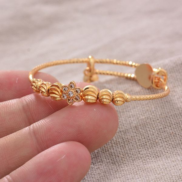 24k 1pcs boys girls ethnic gold color dubai bangles ethnic luxury bangles bracelet women girl bride dubai child jewelry, Black
24k 1pcs boys girls ethnic gold color dubai bangles ethnic luxury bangles bracelet women girl bride dubai child jewelry, Black