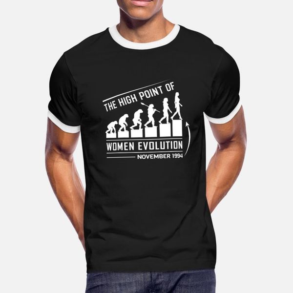 the high point of women evolution november 1994 t shirt men personalized tee shirt o-neck unique new fashion spring autumn novelty shirt
the high point of women evolution november 1994 t shirt men personalized tee shirt o-neck unique new fashion spring autumn novelty shirt