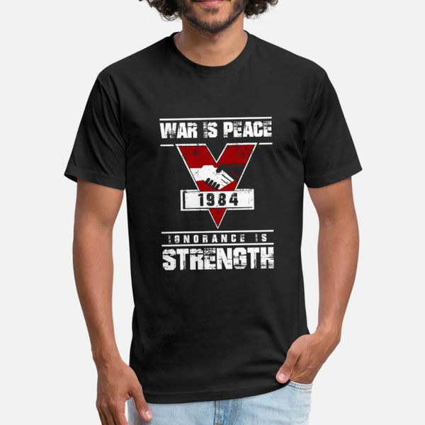 war is peace t shirt men customize tee shirt euro size s-3xl slim interesting breathable spring kawaii shirt, White;black
war is peace t shirt men customize tee shirt euro size s-3xl slim interesting breathable spring kawaii shirt, White;black