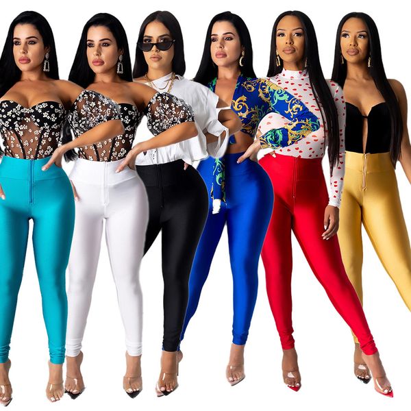 desinger women clothes leggings high waist high elasticity and high gloss zipper tight and solid color women's pants sale, Black;white
desinger women clothes leggings high waist high elasticity and high gloss zipper tight and solid color women's pants sale, Black;white