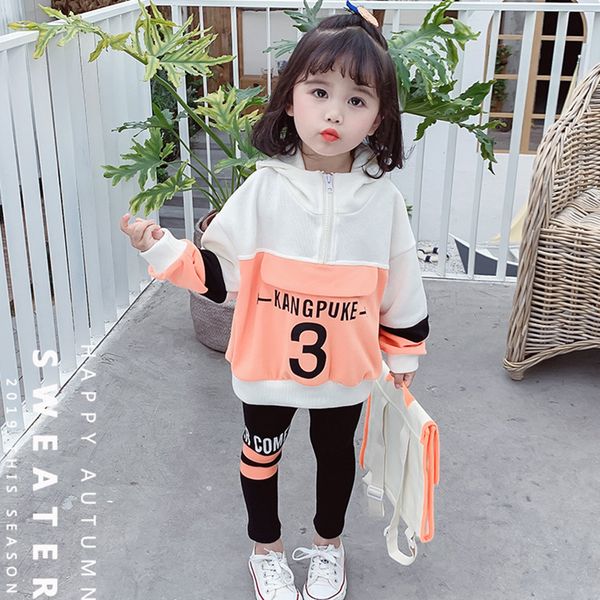 clothing sets children girls clothes colorblock sweartshirt suit cotton big pocket set for 4 6 years, White
clothing sets children girls clothes colorblock sweartshirt suit cotton big pocket set for 4 6 years, White