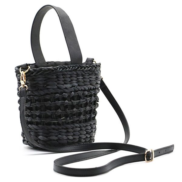 bohemian style fashionable handmade handbag simple natural straw bag crossbody woven beach bag for women black
bohemian style fashionable handmade handbag simple natural straw bag crossbody woven beach bag for women black