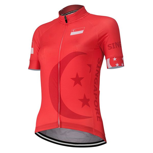 new team singapore women summer red cycling jersey customized bike road mountain race cycling clothing, Black;red
new team singapore women summer red cycling jersey customized bike road mountain race cycling clothing, Black;red