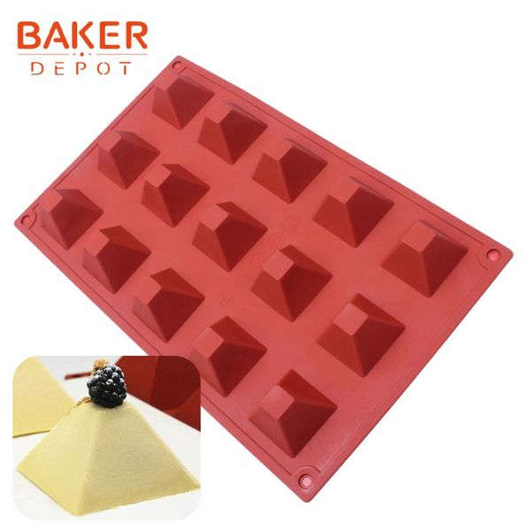 baking moulds silicone chocolate mold pyramid resin soap molds ice candy jello gummy mould cake dessert pastry
baking moulds silicone chocolate mold pyramid resin soap molds ice candy jello gummy mould cake dessert pastry