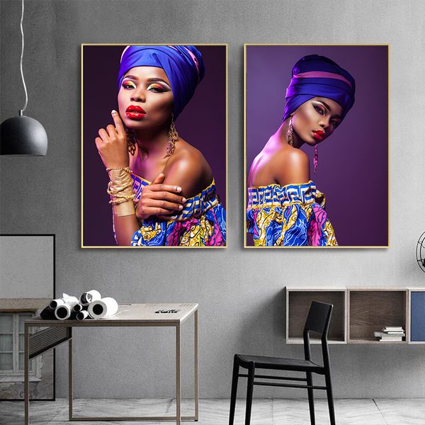 makeup african woman canvas painting red lips girl posters and prints scandinavian cuadros wall art picture for living room
makeup african woman canvas painting red lips girl posters and prints scandinavian cuadros wall art picture for living room