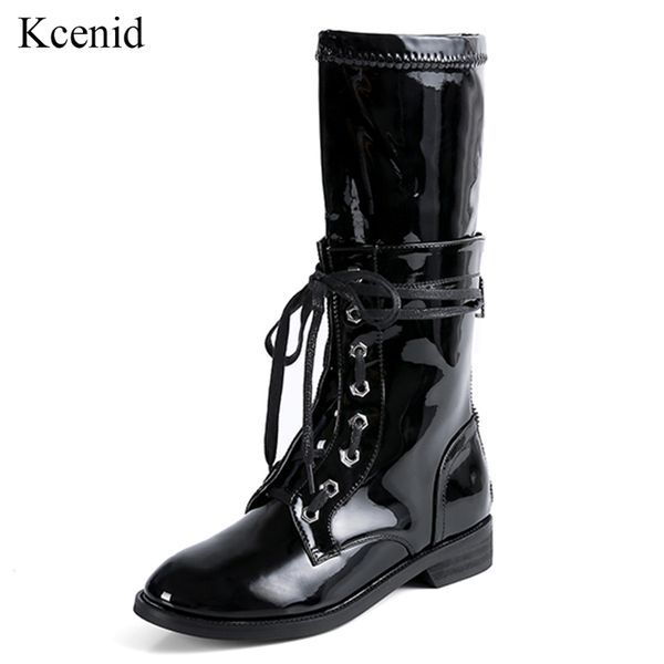 boots kcenid black patent leather shoes womens round toe lace up motorcyle women chunky heels female winter 2021
boots kcenid black patent leather shoes womens round toe lace up motorcyle women chunky heels female winter 2021
