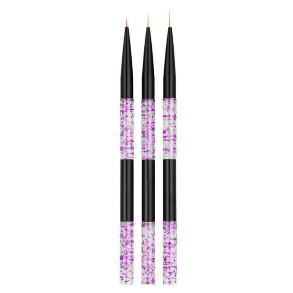 nail brushes 3pcs/set tips tools diy uv gel professional acrylic manicure durable liner art pen painting drawing portable, Yellow
nail brushes 3pcs/set tips tools diy uv gel professional acrylic manicure durable liner art pen painting drawing portable, Yellow