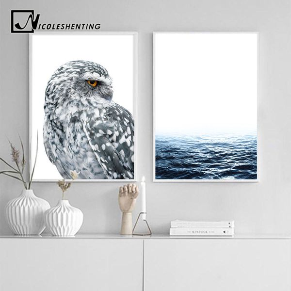 nordic style owl ocean landscape canvas posters and prints wall art painting scandinavian decoration pictures modern home decor
nordic style owl ocean landscape canvas posters and prints wall art painting scandinavian decoration pictures modern home decor