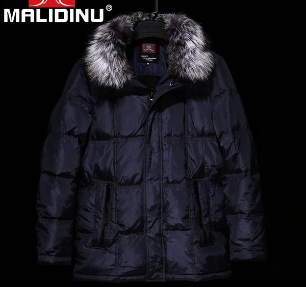 malidinu 2017 brand men winter down jacket 70% duck down thick long coat parka fur collar russia -40c 03, Black
malidinu 2017 brand men winter down jacket 70% duck down thick long coat parka fur collar russia -40c 03, Black