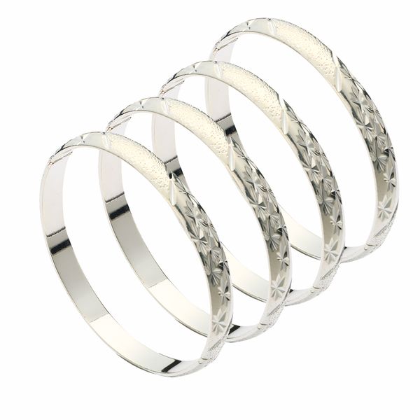 ethiopian 4pcs shinning star adjustable african fashion silver color bangles gift for female jewelry, White
ethiopian 4pcs shinning star adjustable african fashion silver color bangles gift for female jewelry, White