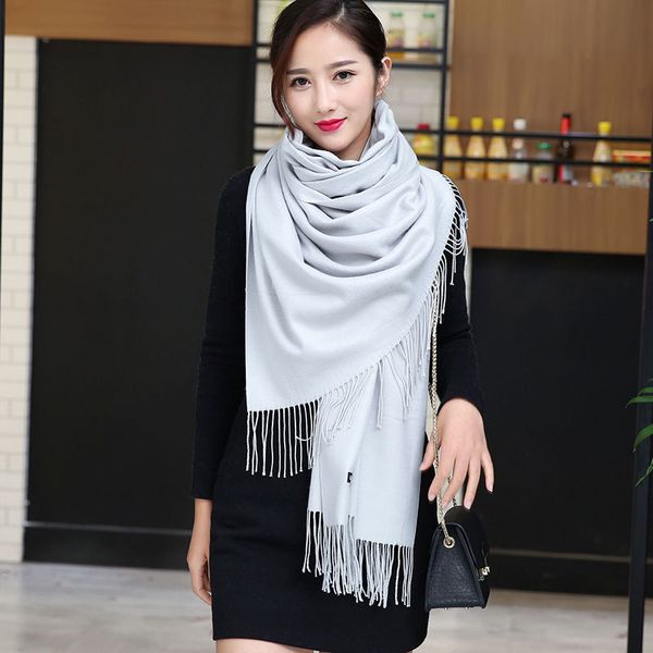 2020 fashion women tassel scarf thin shawls wraps lady solid female hijab stoles long cashmere foulard head scarves, Blue;gray
2020 fashion women tassel scarf thin shawls wraps lady solid female hijab stoles long cashmere foulard head scarves, Blue;gray