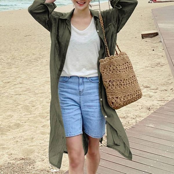 2020 fashion kimono shirts zanzea summer sunscreen cardigans women casual solid long sleeve long blouse blusas female plus size, White
2020 fashion kimono shirts zanzea summer sunscreen cardigans women casual solid long sleeve long blouse blusas female plus size, White