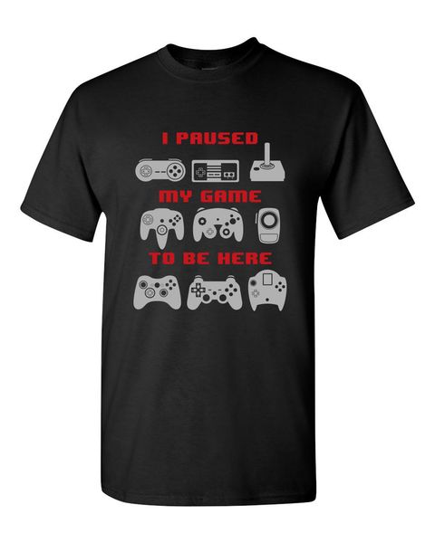 2019 design shipping video game gamer controller funny humor pun men graphic t-shirt apparel o-neck hipster tshirts
2019 design shipping video game gamer controller funny humor pun men graphic t-shirt apparel o-neck hipster tshirts