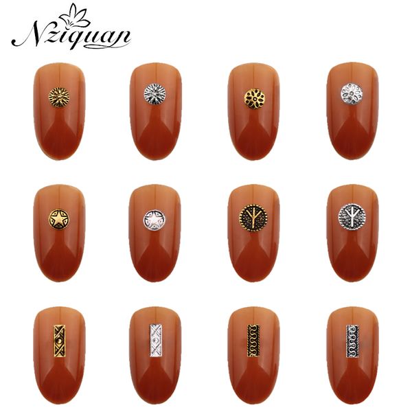 nziquan 20pcs/box geometric 3d graphics metal nail art decoration mosaic accessories diy nail drill decoration accessories, Silver;gold
nziquan 20pcs/box geometric 3d graphics metal nail art decoration mosaic accessories diy nail drill decoration accessories, Silver;gold