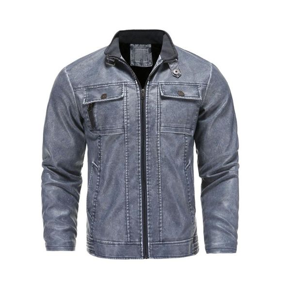 men's fur & faux casual windbreaker ropa de hombre slim coat pu leather jacket men winter fleece motorcycle leahter male stand collar, Black
men's fur & faux casual windbreaker ropa de hombre slim coat pu leather jacket men winter fleece motorcycle leahter male stand collar, Black