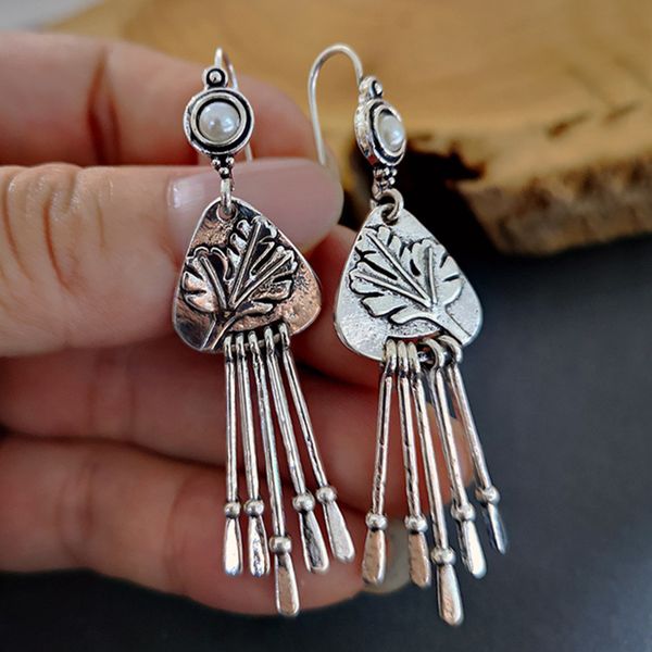 dangle & chandelier vintage silver color metal long tassel drop earring fashion bohemia antique lady pearl statement jewelry for women gift
dangle & chandelier vintage silver color metal long tassel drop earring fashion bohemia antique lady pearl statement jewelry for women gift