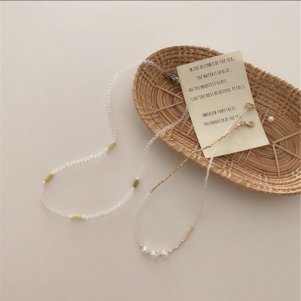 chokers kpop retro transparent crystal beaded pearl necklace for woman girls choker fashion aesthetic wedding jewelry, Golden;silver
chokers kpop retro transparent crystal beaded pearl necklace for woman girls choker fashion aesthetic wedding jewelry, Golden;silver
