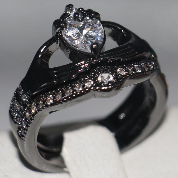 2017 new arrival sell luxury jewelry unique 10kt black gold filled heart shape z wedding women bridal claddagh ring set gift sz 5-11, Slivery;golden
2017 new arrival sell luxury jewelry unique 10kt black gold filled heart shape z wedding women bridal claddagh ring set gift sz 5-11, Slivery;golden