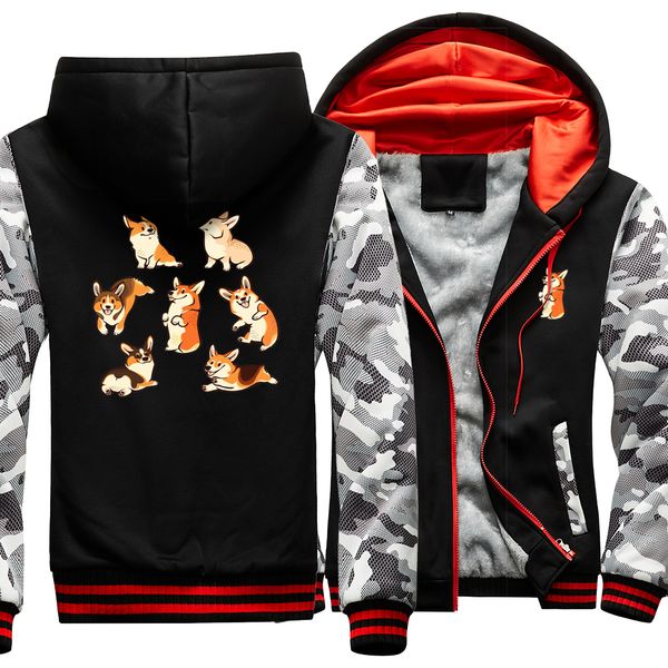 shiba inu printed funny cute hoodies men casual cool camouflage hooded winter thick coat jacket loose zipper male streetwear, Black
shiba inu printed funny cute hoodies men casual cool camouflage hooded winter thick coat jacket loose zipper male streetwear, Black