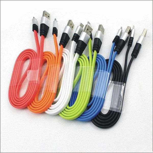cgjxsmetal noodle 1m v8 flat micro usb cable data sync fast charging cables 100pcs /lot dhl
cgjxsmetal noodle 1m v8 flat micro usb cable data sync fast charging cables 100pcs /lot dhl
