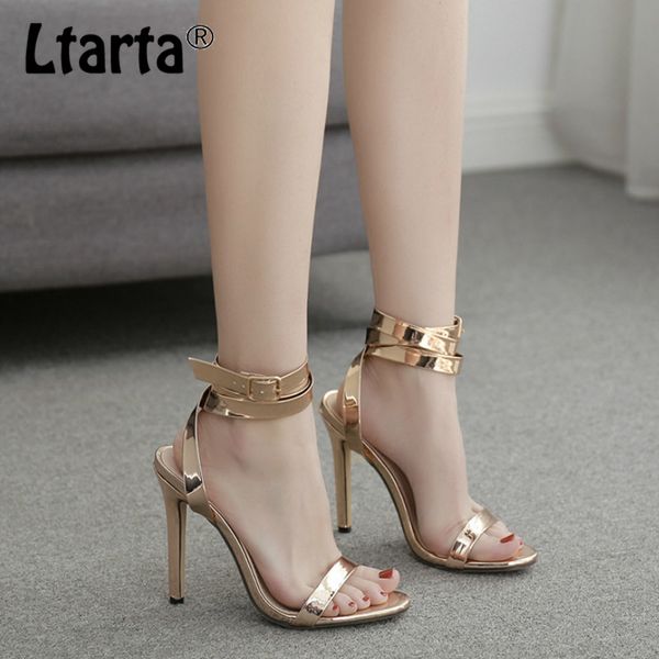 ltarta 2020 summer new fashion thin heel ankle strap champagne gold women's shoes shallow mouth buckle sandals women zl, Black
ltarta 2020 summer new fashion thin heel ankle strap champagne gold women's shoes shallow mouth buckle sandals women zl, Black