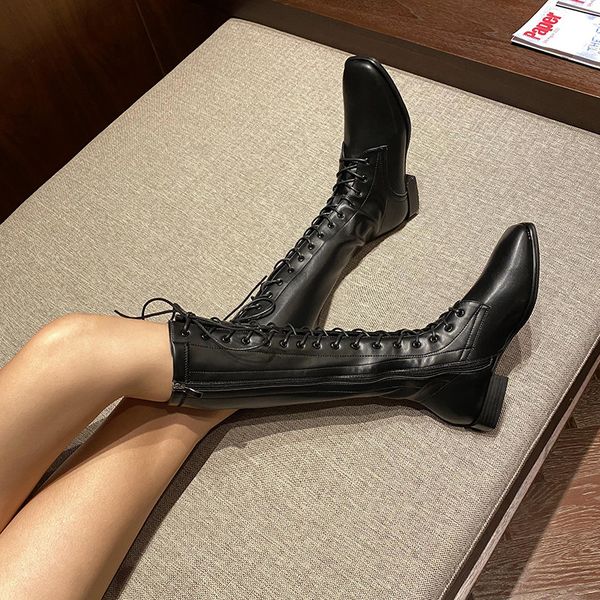 martin's boots can be used with thin and elastic boots high lace up big size 35-43 women's motorcycle fashion shoes, Black
martin's boots can be used with thin and elastic boots high lace up big size 35-43 women's motorcycle fashion shoes, Black
