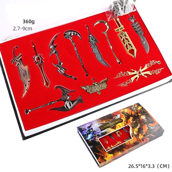 league of legends lol collection exquisite box lol hero weapon key chain toy pendant toy furnishing articles
league of legends lol collection exquisite box lol hero weapon key chain toy pendant toy furnishing articles