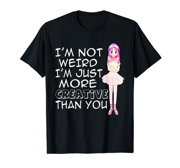 аниме вдохновенный t-shirt, графические новеллы, я не weird мужские топы тис 2019 лето новых людей высокого качества tees тенниска creator
аниме вдохновенный t-shirt, графические новеллы, я не weird мужские топы тис 2019 лето новых людей высокого качества tees тенниска creator