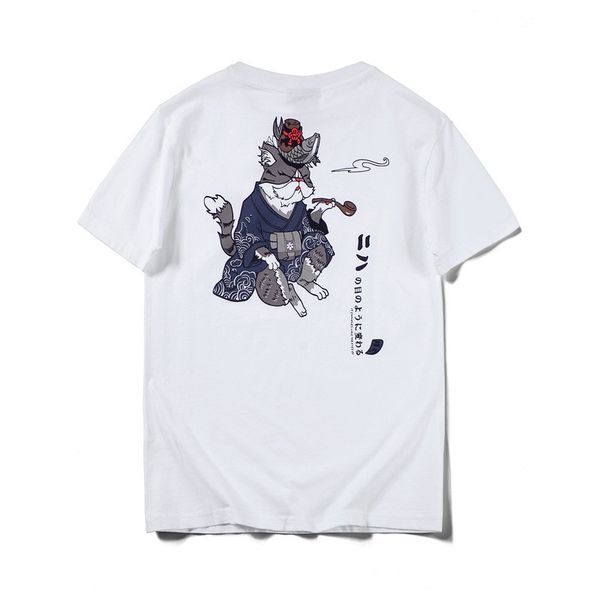 riinr japanese trend men's short-sleeved t-shirt cotton pipe cat printing personality youth half-sleeved loose shirt m-4xl
riinr japanese trend men's short-sleeved t-shirt cotton pipe cat printing personality youth half-sleeved loose shirt m-4xl