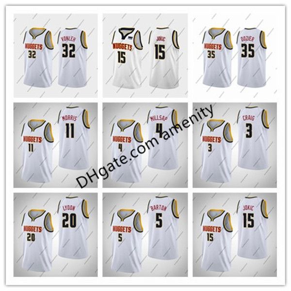 men nuggets denver 15 jokic 11 morris 3 craig 20 lydon white basketball jerseys monte nikola tyler torrey association jersey, Black
men nuggets denver 15 jokic 11 morris 3 craig 20 lydon white basketball jerseys monte nikola tyler torrey association jersey, Black
