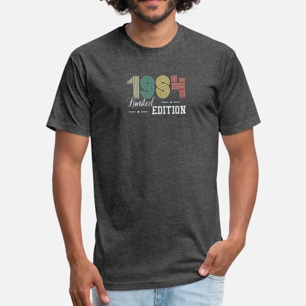 36th birthday 1984 limited edition t shirt men printed 100% cotton round collar natural anti-wrinkle basic spring pattern shirt, White;black
36th birthday 1984 limited edition t shirt men printed 100% cotton round collar natural anti-wrinkle basic spring pattern shirt, White;black
