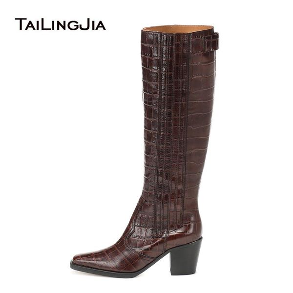 texas knee high boots block heel cowboy boots for women 2020 brown western woman tall long boot ladies square toe winter shoes, Black
texas knee high boots block heel cowboy boots for women 2020 brown western woman tall long boot ladies square toe winter shoes, Black