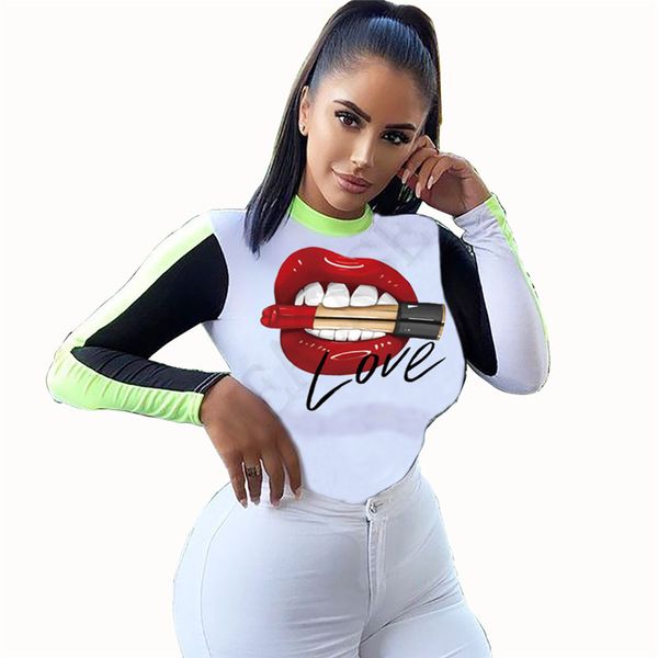 plus size women clothes fashion long sleeve t shirt trendy butterfly lips t-shirt autumn winter sports casual d8604, White
plus size women clothes fashion long sleeve t shirt trendy butterfly lips t-shirt autumn winter sports casual d8604, White