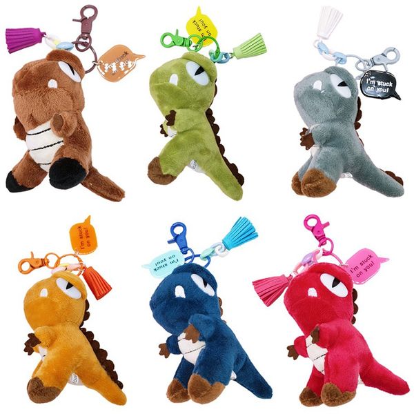 dinosaur plush toys soft stuffed dolls small keychains bag pendant plush toys gift, Silver
dinosaur plush toys soft stuffed dolls small keychains bag pendant plush toys gift, Silver