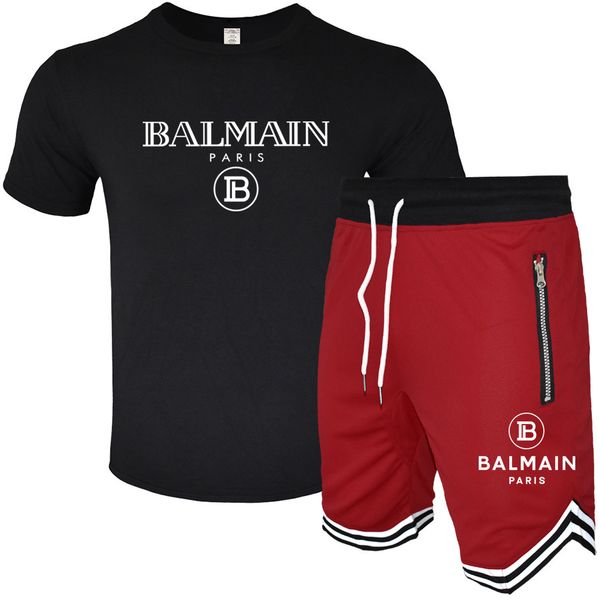 men's tracksuits 2020 summer new fashion mens active two pieces suit casual men letter print thin t shirt + shorts 16 colors size s-2xl, Gray
men's tracksuits 2020 summer new fashion mens active two pieces suit casual men letter print thin t shirt + shorts 16 colors size s-2xl, Gray