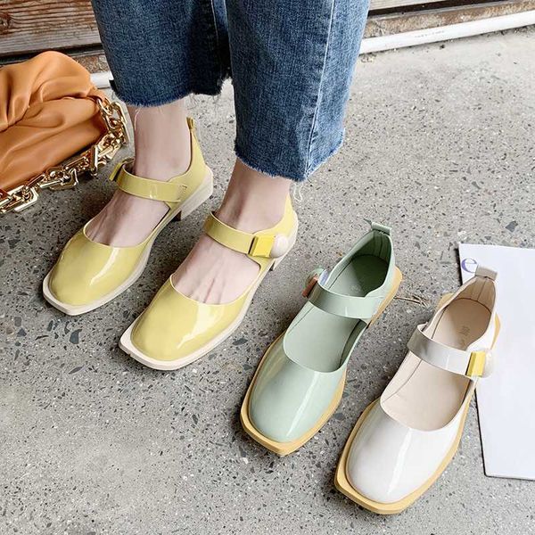 new listing women's flat shoes korean style harajuku mary jane shoes fashion candy-colored leather, Black
new listing women's flat shoes korean style harajuku mary jane shoes fashion candy-colored leather, Black
