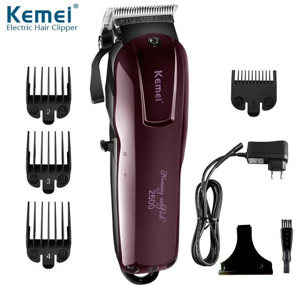 new kemei 2600 professional electric hair trimmer beard shaver 100-240v rechargeable clipper titanium knife hair cutting machine km-2600
new kemei 2600 professional electric hair trimmer beard shaver 100-240v rechargeable clipper titanium knife hair cutting machine km-2600