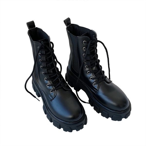thick-soled boots female british style student wild 2020 spring and autumn new single boots breathable, Black
thick-soled boots female british style student wild 2020 spring and autumn new single boots breathable, Black