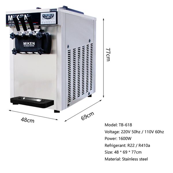 ce сертификат мороженого три аромата мягкого мороженого машина завод непосредственно поставляет мороженое машины
ce сертификат мороженого три аромата мягкого мороженого машина завод непосредственно поставляет мороженое машины