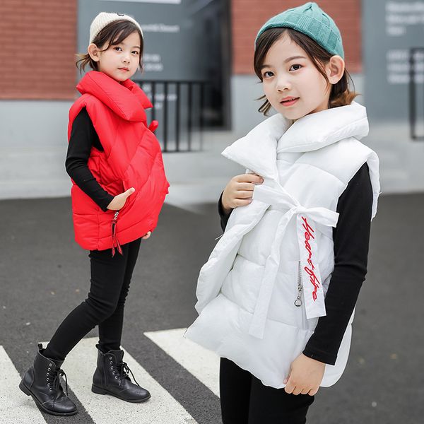 Girls Vests Child Stand Vest Waistcoat Warm Outerwear Jackets for Girl Clothes Kids Hooded Thick Vests Fashion Solid Coat, Red
Girls Vests Child Stand Vest Waistcoat Warm Outerwear Jackets for Girl Clothes Kids Hooded Thick Vests Fashion Solid Coat, Red